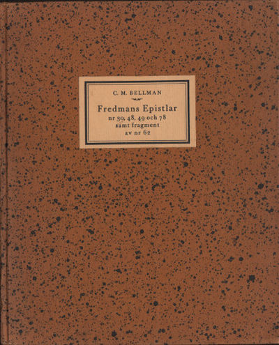 FREDMANS EPISTLAR NR 30, 48, 49 OCH 78 SAMT…