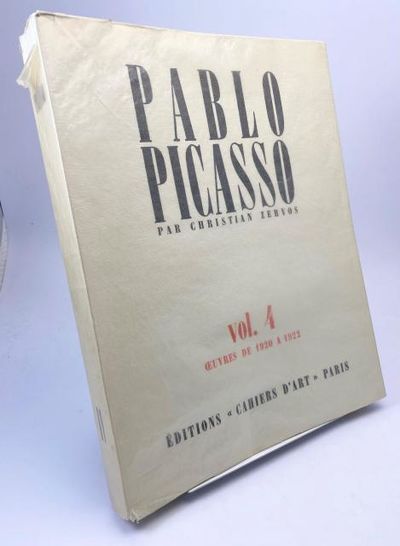 Pablo Picasso. Vol. 4: Œuvres de 1920 a 1922.