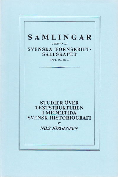 Studier över textstrukturen i medeltida svensk…