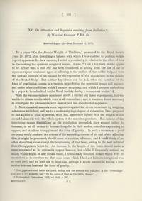 On Attraction and Repulsion Resulting from Radiation" (Philosophical Transactions of the Royal Society of London, Vol. 164 for the Year 1874, pp. 501-527)