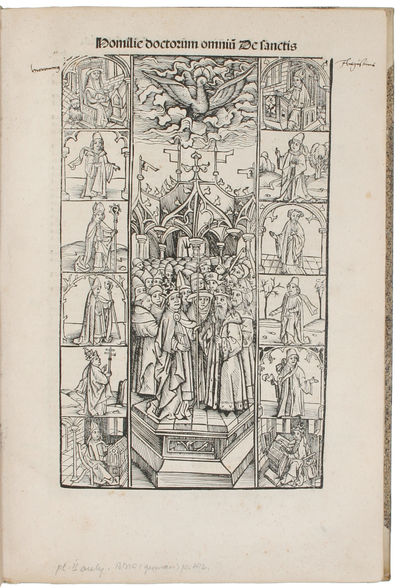 Homilie doctorum omniu De sanctis (presumably…