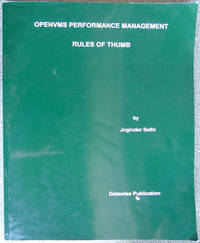 cover of OPENVMS Performance Management: Rules Of Thumb