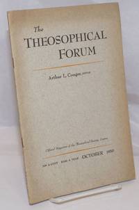 image of The Theosophical Forum: Official Magazine of the Theosophical Society, Covina; Vol. XXVII, No. 10, October 1950