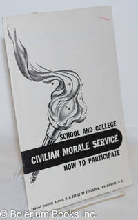 image of School and college civilian morale service: how to participate