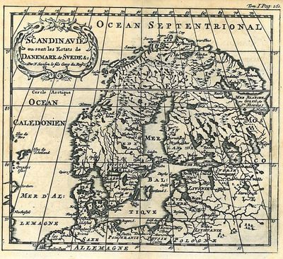 Scandinavie ou sont les Estats de Danemark de…