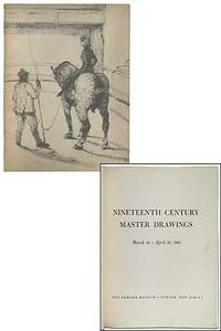 (Exhibition catalog): Nineteenth Century Master Drawings March 16 - April 30, 1961