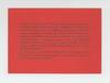 Exhibition postcard: Marina Abramovic / Ulay, Ulay / Marina Abramovic (27 November-31 December 1982)