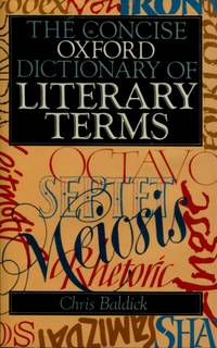 The Concise Oxford Dictionary of Literary Terms