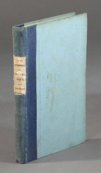 New York: William H. Colyer, 104 Beekman Street, 1840. First and second series in one volume, third ...