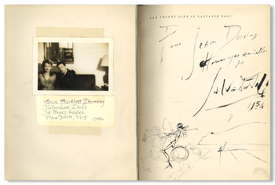 THE SECRET LIFE OF SALVADOR DALI by Dali, Salvador | 1942. | The