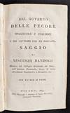 View Image 1 of 3 for Del governo delle pecore spagnuole e italiane e dei vantaggi che ne derivano Inventory #1398