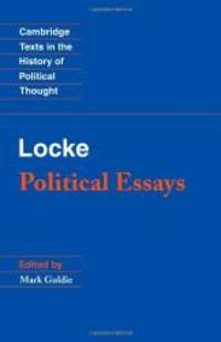 image of Locke: Political Essays (Cambridge Texts in the History of Political Thought)