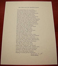 ON THE EVE OF DESTRUCTION