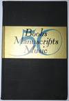 50 Books Manuscripts Music Catalogue 111