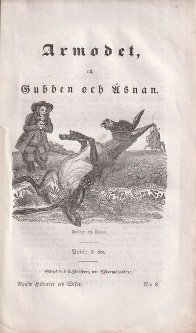 Armodet och Gubben och Åsnan. Säljes hos G.…