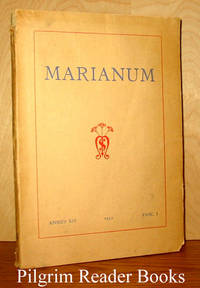 Marianum, Annus XIV, Fasc. I by (G. Philips, J. B. Carol, G. M. Corr, M. Jugie, J. M. Keane) - 1952