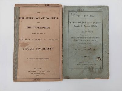 TWO PRE CIVIL WAR PAMPHLETS ON POPULAR SOVEREIGNTY