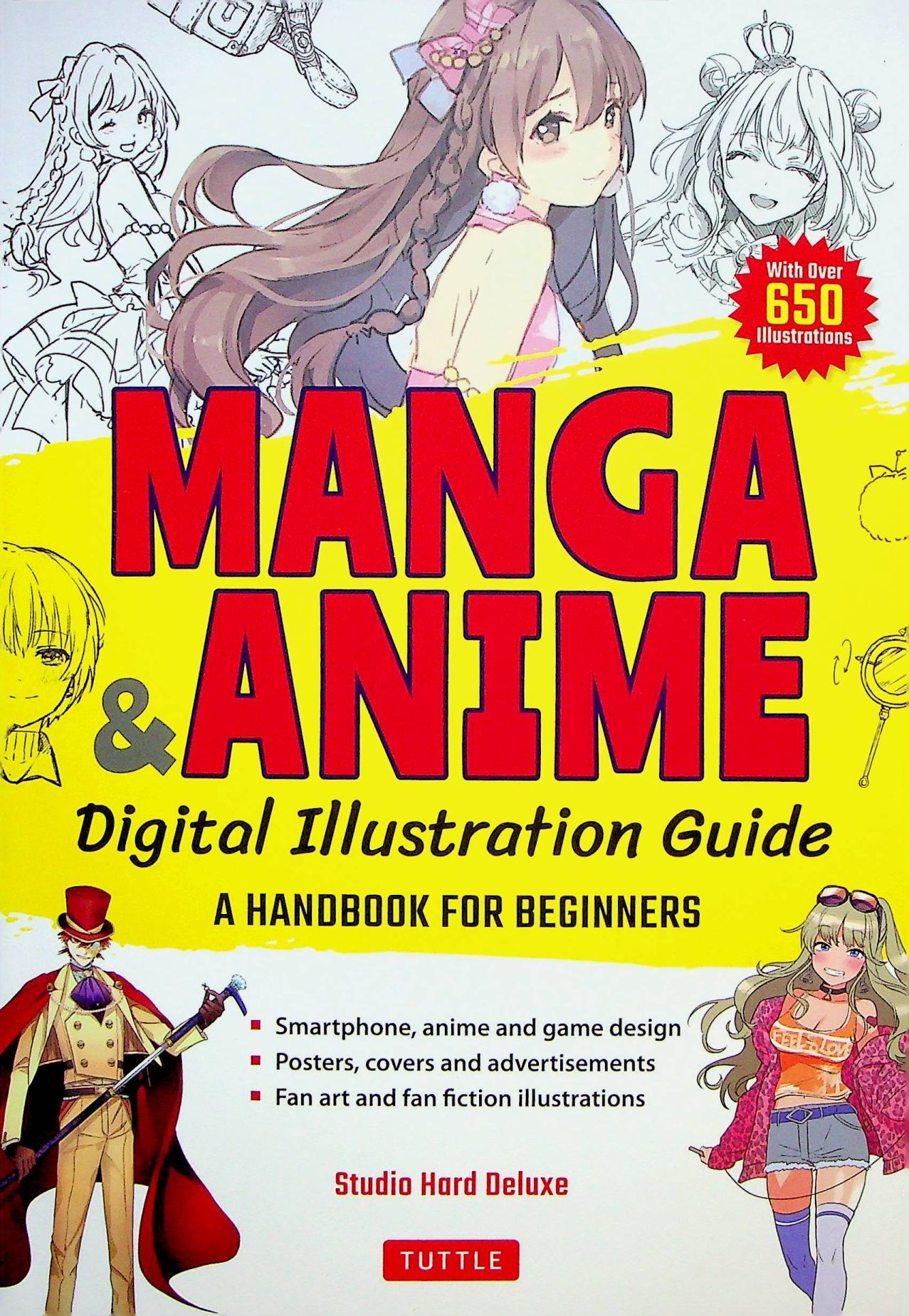 Manga & Anime Digital Illustration Guide: A Handbook for Beginners