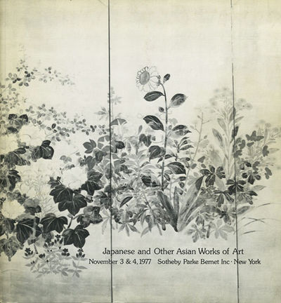 Japanese and other Asian works of art, and a highly important American collection of early Japanese Buddhist & Shinto paintings and sculpture (Part 1). November 3 and 4, 1977