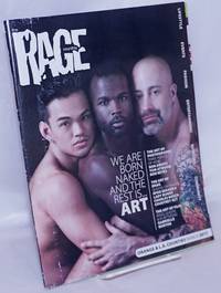 cover of The Rage Monthly: vol. 10, #11, March 2017: We are born naked & the rest is...art