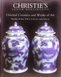 image of Christie's Oriental Ceramics and Works of Art (28 May 1998)