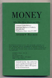 cover of Money: Who Has How Much and Why