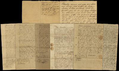Collection of Seven 1794-1795 Legal...
