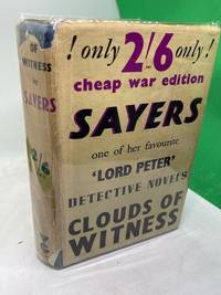 Clouds of Witness (Lord Peter Wimsey) by Dorothy L Sayers - Hardcover - 6th imp. - 1940 - from Inklings & Yarnspinners (SKU: IYC132348)