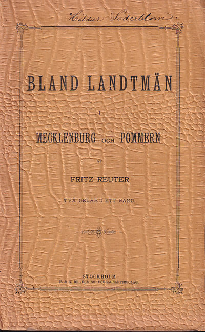 Bland landtmän i Mecklenburg och Pommern.…