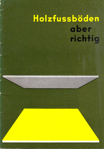 Holzfussböden aber richtig.