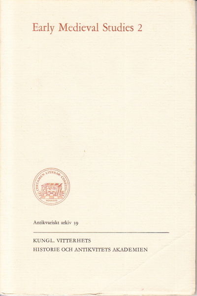 Early Medieval Studies 2. [=Rubrik.] Illustrerad.