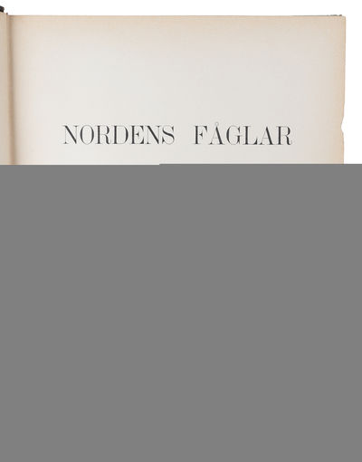 Nordens Fåglar. Ny utvidgad och omarb. Upplaga af C.J. Sundevalls "Svenska Foglarna". (photo 2)