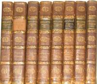 TOBIAS SMOLLETT'S WORKS. Leather Library Set. Printed in 1797