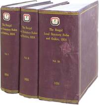 The Bengal Local Statutory Rules and Orders, 1924: Being Lists..