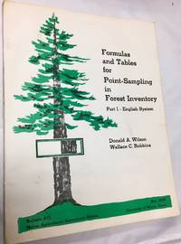 Formulas and tables for point-sampling in forestry inventory (Maine. Agricultural Experiment...