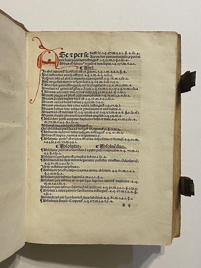[POST-INCUNABLE / MASTER E.S.] Clavis...; (photo 21)