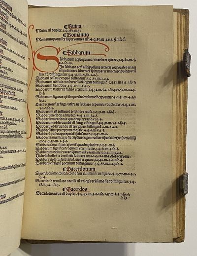 [POST-INCUNABLE / MASTER E.S.] Clavis...; (photo 36)