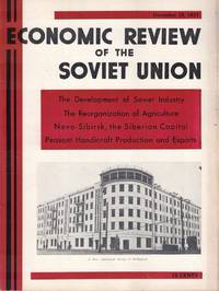 Economic Review of the Soviet Union Volume VI, Number 24 December 15, 1931