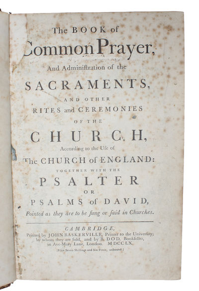 The Book of Common Prayer, and Administration of the Sacraments, and other Rites and ceremonies of the Church, according to the Use of The Church of England: together with the Psalter or Psalms of David, pointed as they are to be sung or said in Churc... (photo 2)