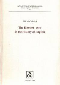 The Element -stow in the History of English.