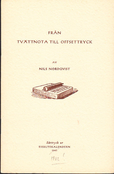 Från tvättnota till offsettryck [= rubrik].