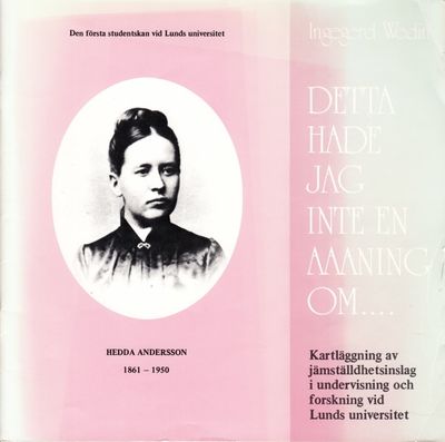 Detta hade jag ingen aaaning om... Kartläggning…