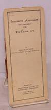 Eighteenth amendment not a remedy for the drink evil