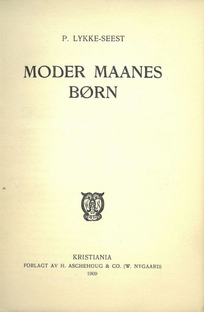 Moder maanes børn.