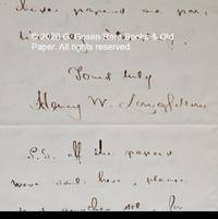 cover of Autograph Letter Signed, July 9, 1855