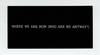 Exhibition card: Where We Are Now (Who Are We Anyway?): Vito Acconci (opens 27 November [1976])
