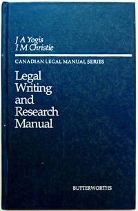 Legal Writing and Research Manual