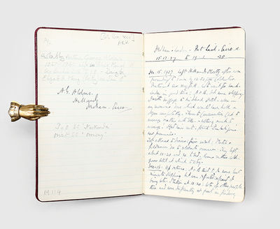 Manuscript journal of a Thomas Cook...
