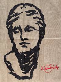 Textile screenprinted with image of “Head (Venus)”