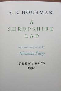 image of A SHROPSHIRE LAD